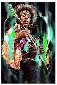 Gario Vászonkép Jimi Hendrix portréja - Dmitry Belov Méret: 40 x 60 cm