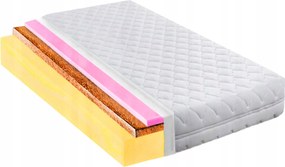 70x160 lengyel kókusz habszivacs matrac hr gyerek közepesen kemény H2 15cm