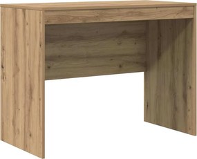 vidaXL Asztal Artisan tölgy 100 x 50 x 76 cm