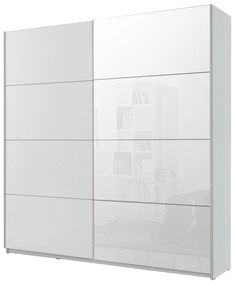 Ruhásszekrény Benson Típus 57 (fehér + tükör). 602066