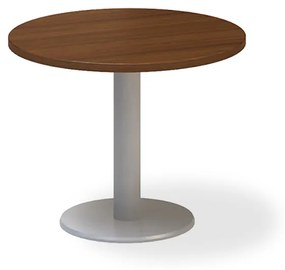 ProOffice tárgyalóasztal, átmérő 70 cm, dió