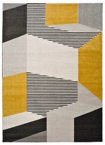 Elle Multi szürke-sárga szőnyeg, 120 x 170 cm - Universal