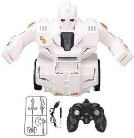 Távirányítós 360°-ban forgó akkumlátoros harci robot