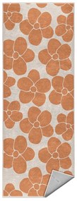 Narancssárga mosható futószőnyeg 80x200 cm Orange Meadow – Mila Home