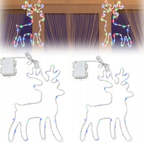 Dekoratív karácsonyi lámpák, ideálisak ablakokhoz és erkélyekhez