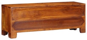 tömör akácfa többszínű TV-szekrény 110x30x40