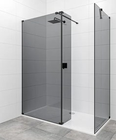 Walk-in zuhanyparaván / ajtó 100x90 cm SAT Walk-In SATBWI10090KSROPAC