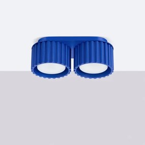 Sollux  SL.1813 - AURA spotlámpa 2xGX53/10W/230V kék