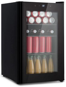 Klarstein Beercave 70, hűtőszekrény, 70 liter, 3 polc, háromszorosan szigetelt üvegajtó, érintős