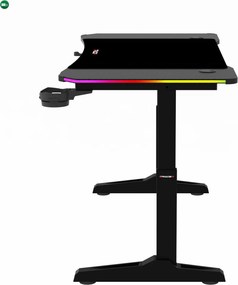 NERO állítható gamer asztal 160 × 60 cm