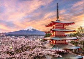 Kép - Fuji, Japán (70x50 cm)