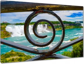 Festmények 120x80 Niagara vízesés