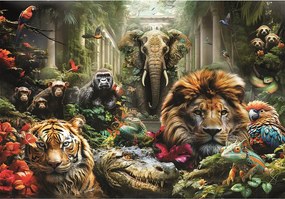 Állatos Mystic Jungle 1000 db-os puzzle Clementoni