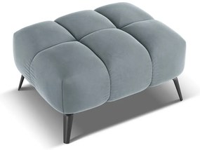 Világoskék bársony lábtartó Nalu – Makamii