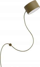 Muuto Post Fali lámpa Fali lámpa barna-zöld