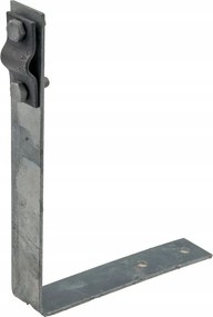 Tetőcserép tartó hosszú bilincs M6 160 x 120 mm Tűzihorganyzott 1 db Pawbol