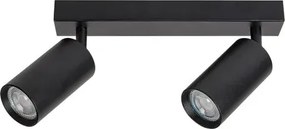 Solo beltéri spotlámpa 2xgu10 ip20 fekete