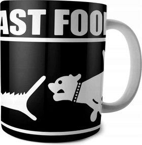 Gyorséttermi Bögre Ajándék +Név!