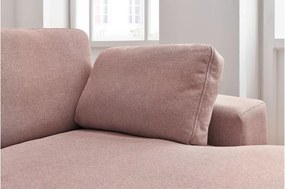 Rózsaszín sarokkanapé Belair – Bobochic Paris