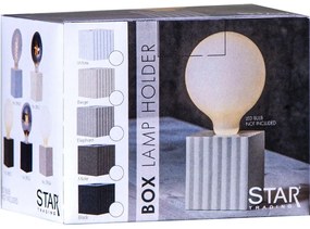 Fehér lámpa állvány 10 cm Box – Star Trading