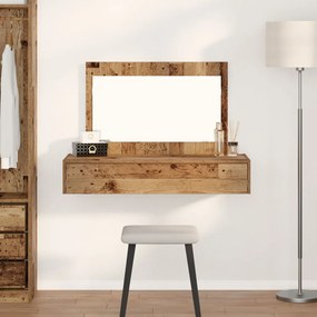 Fali Pipereasztal - Vintage Fa - 100x40x70 cm