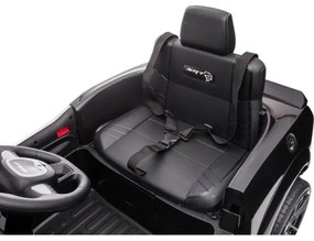 Elektromos Dodge Challenger rendőrautó 50W/4500 mAh fekete-fehér