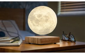 Barna LED asztali lámpa (magasság 14 cm) Moon – Gingko