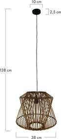 Dijk BAMBOO 55705-017 Függőlámpa 1x40W/E27 IP20