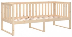 kanapéágy ágy matrac 100x200 cm tömör fa fenyőfa