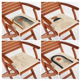 Székpárna szett 4 db-os 42x42 cm Illustrated Arch – Mila Home