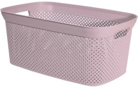 Excellent tisztaruha kosár rózsaszín, 35 l