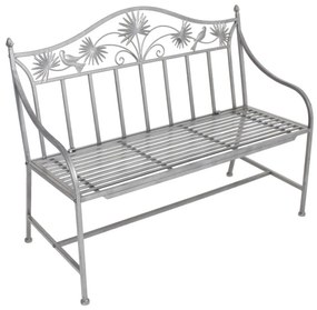 Szürke fém kerti pad Talin - Garden Pleasure