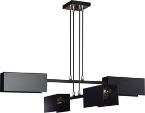 Emibig modern függeszték tolos fekete arany emi633/4
