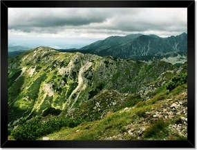 Poszterek keretben 40x30 Tátra Lengyel hegyek Kilátás