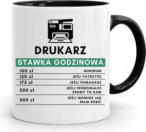 Nyomtatós Bögre Fekete Születésnapi Ajándék fényképes nyomtatással