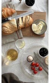 Ezüstszínű rozsdamentes acél evőeszköz készlet 16 db-os Mano – Hübsch