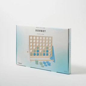 Four In a Row társasjáték tömör fenyőfából - Sunnylife