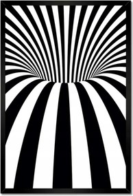 Poszterek keretben 40x60 Absztrakt fekete-fehér