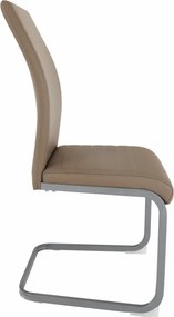 Étkező szék, szürkebarna TAUPE/szürke, NOBATA