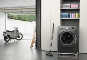 Meliconi 656149 -Rezgéscsillapító mosógépalátét kihúzható kerekekkel 47 cm fehér