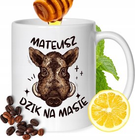 Bögre Máté Barát Férj Nyomtatott Ajándék Fehér 330ml