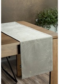 Blink18 bársony asztali futó Ezüst 35x140 cm