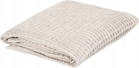 Vaffel törölköző Bézs 100x150 cm Homla