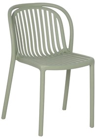 Zöld műanyag étkezőszék Alia – Ixia