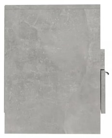 betonszürke szerelt fa TV-szekrény 69,5x30x50 cm