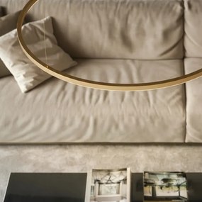 Ideal Lux - LED csillár kábelen ORACLE SLIM LED/29W/230V 3000K átm. 50 cm arany