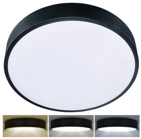 Brilagi Brilagi - LED Mennyezeti lĂĄmpa POOL LED/48W/230V 3000/4500/6000K ĂĄtm. 40 cm fekete BG0530