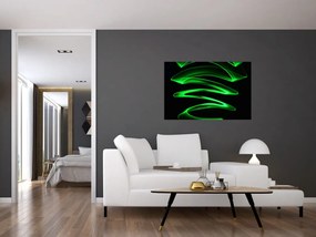 Kép - neonhullámok (90x60 cm)