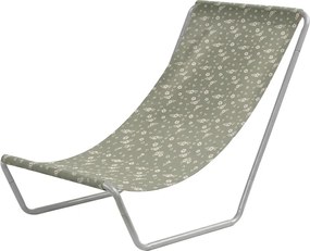 Összecsukható strandnyugágy SAND FLOWERS, zöld