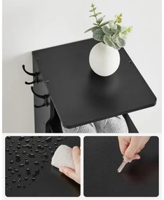 BOTARO cipősszekrény, fekete